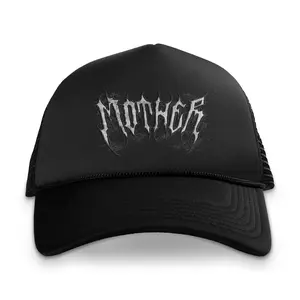 Metal MOTHER Printed Foam Trucker Hat Alt Fashion For Mothers Day Gift