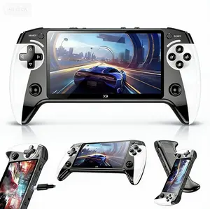 X9 Handheld Game Console, Rechargeable Portable Game Console, Digital Console, 5.5 Inch HD Screen, Retro Gaming, Home Relaxation, Friend Gathering, the First Choice for Gifts