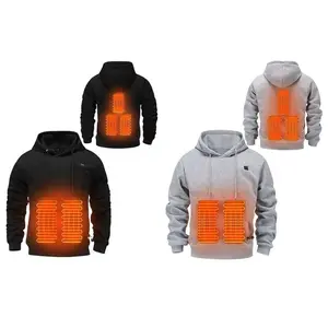 UnisexHeatedHoodieWinterJacket