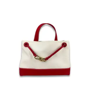 Pre-owned Bottega Veneta Canvas Tote Bags Medium Andiamo