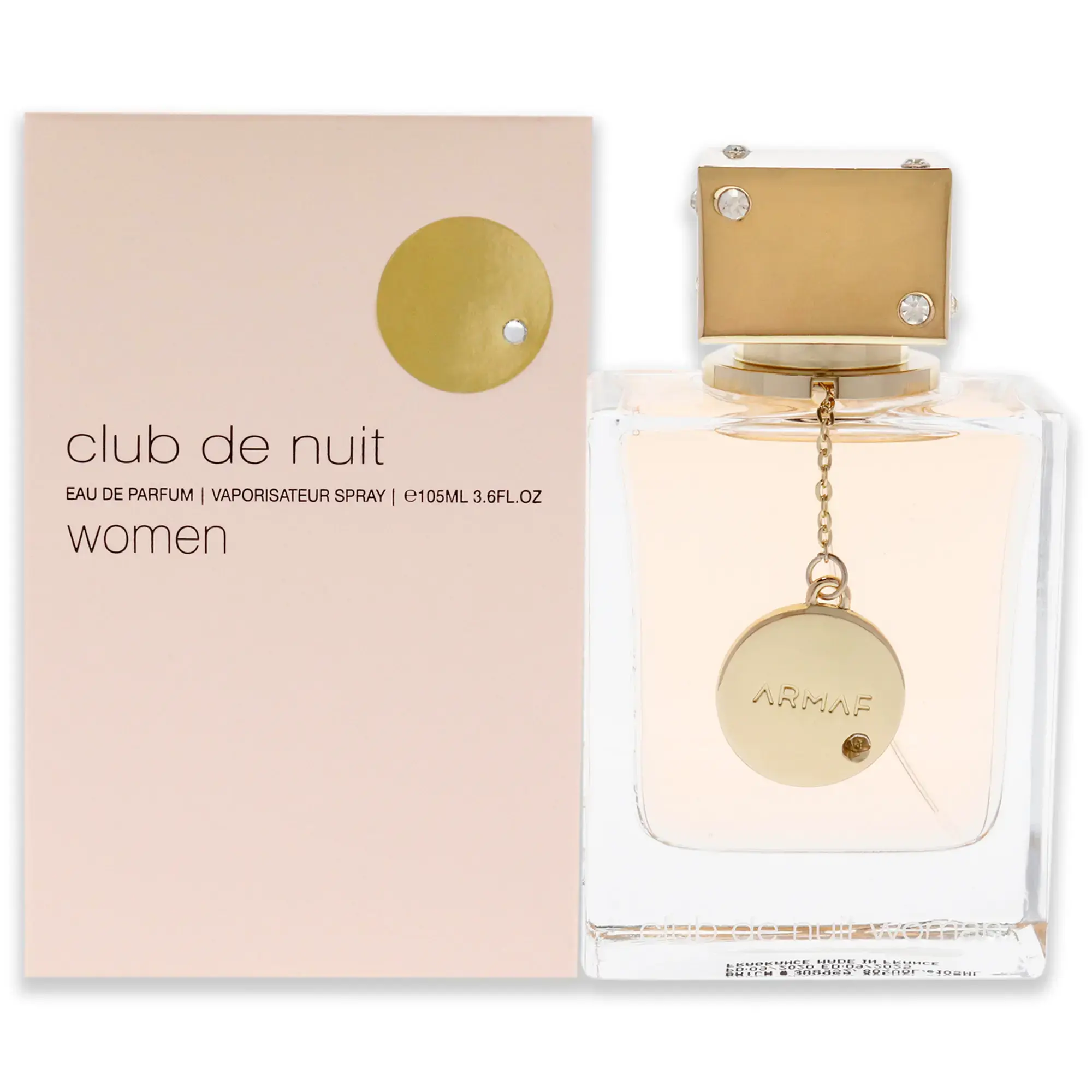 Armf Club De Nuit 3.6 oz EDP for women- 3.6 oz EDP Spray, Fruity Scent,Spring/summer fragrance Romantic Women's Eau de Parfum Spray Lovers Bundle