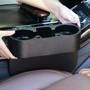 Car Cup Holder Drink Rack, Gap-Fill Storage Box, Multi-Functional Three-In-One Car Organizer, Seat Crevice Storage Box, Car Storage Organizers, 1 Piece