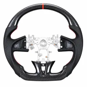 Infiniti Q50 Ready-To-Ship Custom Carbon Fiber Steering Wheel (2014-2017)