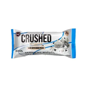 Gugor Crushed Peanuts - Soft & Crunchy Peanut Snack with Cookie Pieces, Individually Wrapped or Box of 20