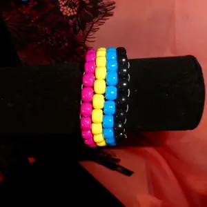 pan pride kandi bracelet