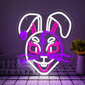 FNAF Vanny Neon Sign, Led Neon Sign, Game Room Decor Wall Art, Handmade Led Neon Sign, Gamer Tag Neon Sign