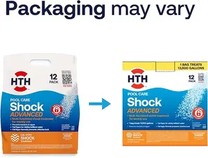 Shock Advanced for Swimming Pools, Granules, 6 Pack, 1 lb