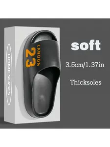 A pair of lightweight sandals, comfortable and breathable, suitable for home and beach wear; fashionable and durable design, perfect for everyday use.