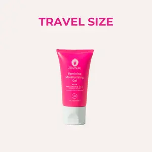 Zenzsual Feminine Moisturizer - Intimate Hydrating Gel for Women - TRAVEL SIZE - US Made- Comfort -Skin Repair