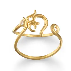 Sacred Sounds Om Ring - Elegant Ring Design with Unique Sound Experience