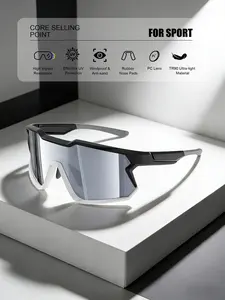 The Adaptable Unisex Sports Frame – More than just lenses; it‘s a versatile frame ready for your sports life. Lightweight construction for all-day readiness.