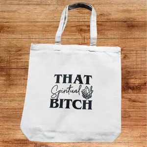 That Spiritual B*tch Tote Bag Canvas