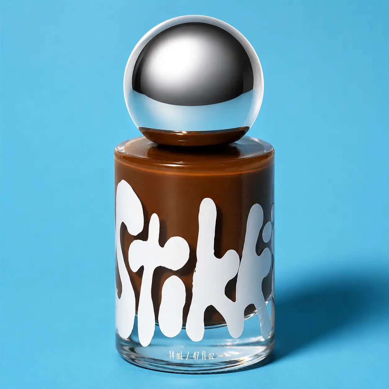 BLOWOUT Brown Nail Polish, Perfect Brown, Halal Formulation, Peel Off Formula, Gel Like Finish, Air Dry, Nail Polish