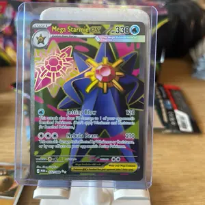 Mega Starmie ex 102/088 Ultra Rare Full Art Perfect Order NM