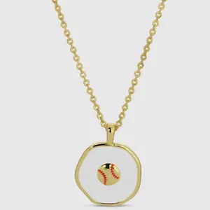 Baseball necklace