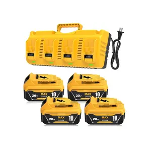 10000MAH Lithium Battery for DeWalt 20V System | Compatible with DCB206 & Digital Display Tools