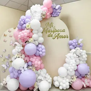 Balloon Arch Kit, 75pcs/set Mixed Color Balloon Set, Latex Balloon for Birthday Party Wedding Holiday Celebration Anniversary Decoration