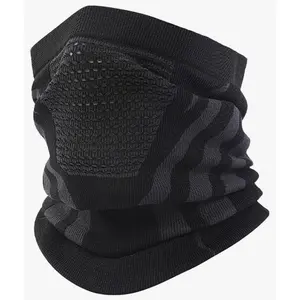Unisex Colorblock/Plain Face Mask - Breathable Comfortable Neck Gaiter, Winter Windproof Neck Warmer Scarf for Outdoor Sports Cycling Skiing