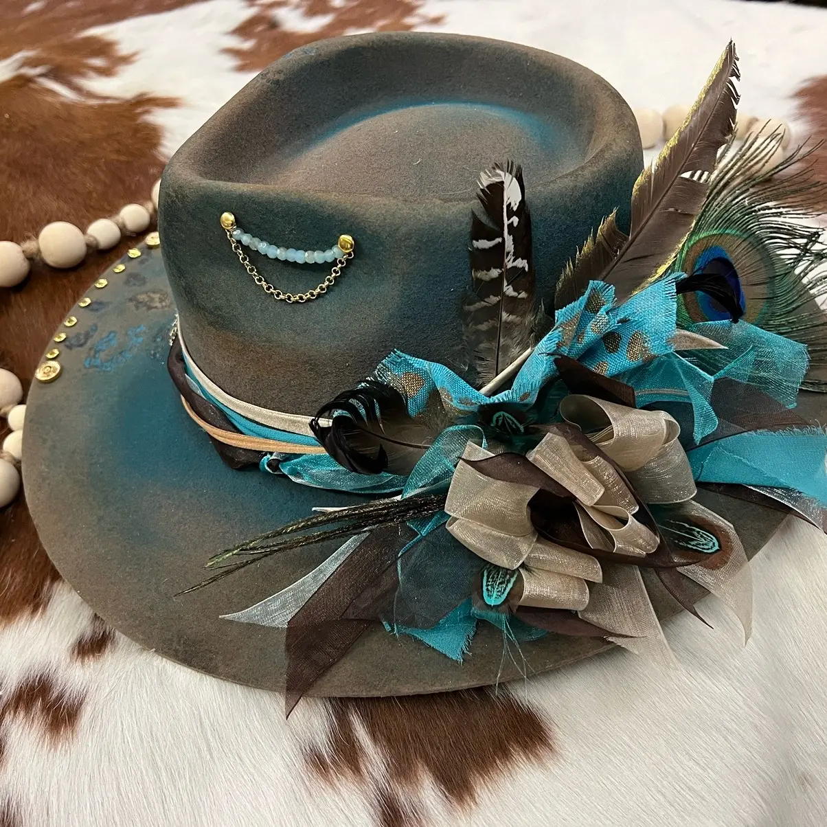 Custom artistry 100%wool hat