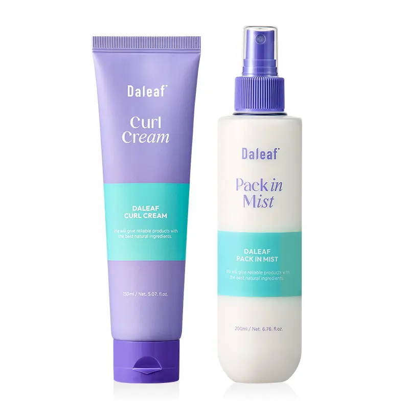 [Daleaf Official] Glass Hair Duo (Mist + Curl Cream)
