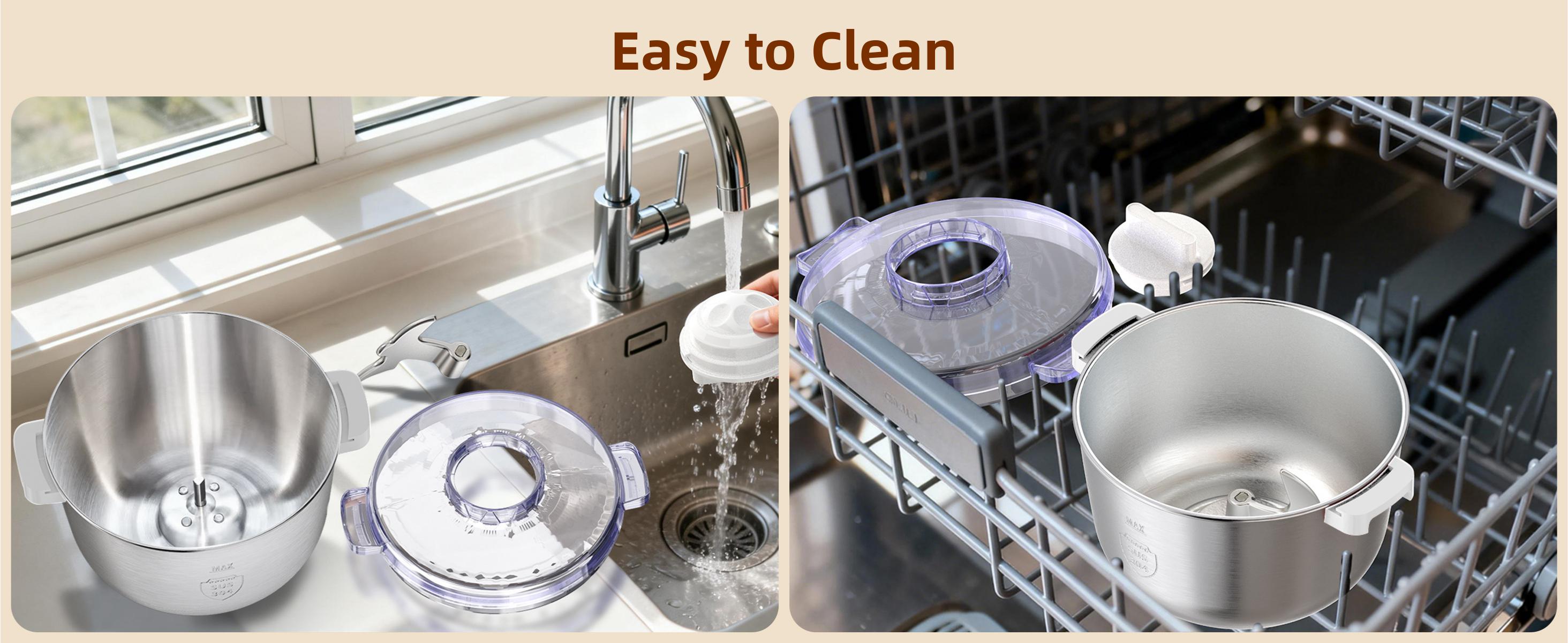 AIZIYO DoughChief 7Qt Electric Dough Mixer with Ferment Function, Dough Maker with 304 Stainless Steel Bowl, Microcomputer Control, Face-up Touch Panel, Easy To Clean for Bread & Pizza