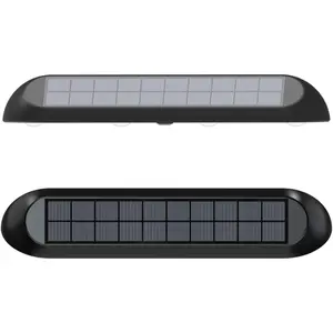 2Pck Solar Address Signa Light,Outdoor  /IP65 Three-color light Durable and easy to install Business,,Shop, Bus Stop, HOA, Highway Signs - LED Signboard Gifts