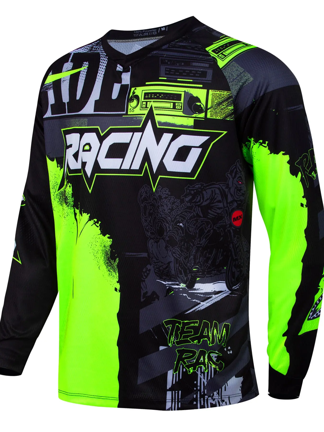 Racing Long Sleeve Downhill Shirt Anti-UV Downhill Jersey MTB Bike Cycling Jerseys Breathable DH T-Shirt Motocross Mtb Wear
