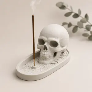 Skull Incense Stick Holder