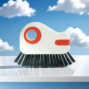 2 in 1 Window Track Cleaning Brush, 1pc Multifunctional Window Track Crevice Brush, Household Cleaning Tool for Kitchen Bathroom