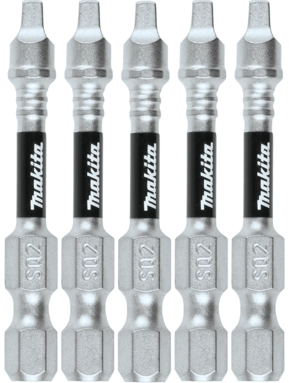 Makita (E-00941) Impact XPS® #2 Square 2" Power Bit, 5/pk