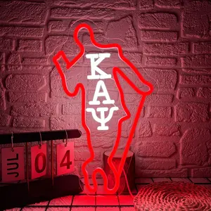 1pc Dimmable LED Neon Sign Led Neon Lights - Human-Shaped Brother & Sister Light with USB Power, Wall-Mounted -Style Tube for Bedside, Party, Decor Plastic Body Light, Ideal Christmas Gift