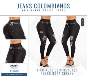 Jean levantacola  100% Colombiano ref: 50399 Womenswear Basic Bottom Denim Pants