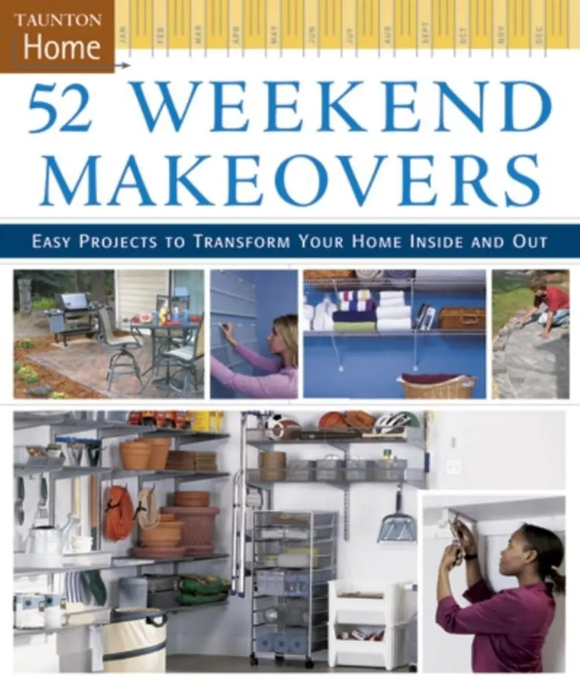USED-52 Weekend Makeovers: Easy Projects to Transform Your Home Inside Out by Fine Homebuilding (Hardcover)