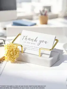 1 Count Creative Space Saving Business Card Storage Holder, Desk Organizer for Home & Office, Office Desk Accessories