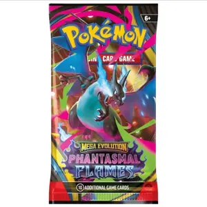 (Qty) 1 Pokemon Phantasmal Flames Booster Pack