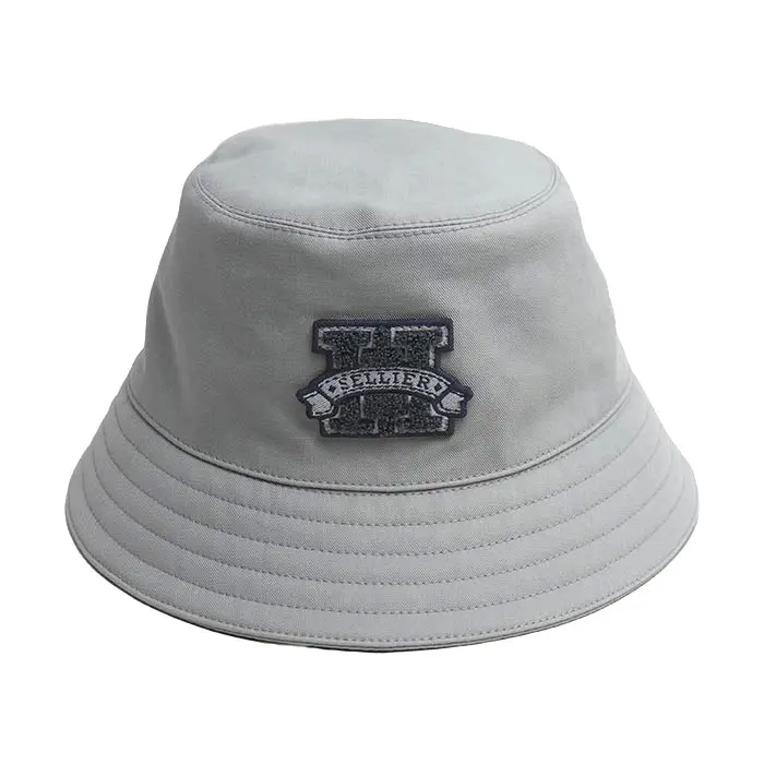 Pre-owned HERMÈS Cotton Small Leather Goods Harper Hat 57