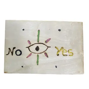 Mini Pendulum Board. Yes or No Decor Wood Wooden Decoration Gift
