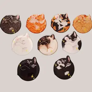 Cute Cat Magnetic Phone Grip – MagSafe Grip Stand for Cat Lovers, Phone Holder, Kindle Grip