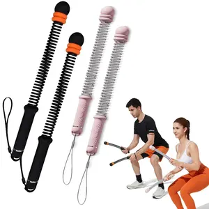 New Upgraded Weighted Cordless Battle Ropes – Portable Ropeless Training Rope for Home Gym, Quiet Full-Body Workout for Men & Women, Fitness Gift & Couples Exercise