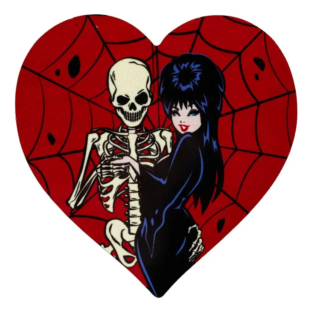 Elvira Viva Til Death Heart Magnet