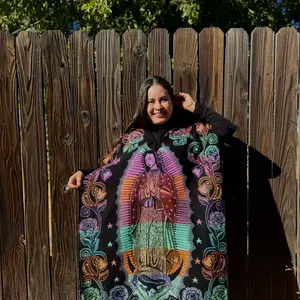Virgencita unisex poncho- virgencita unisex gabán