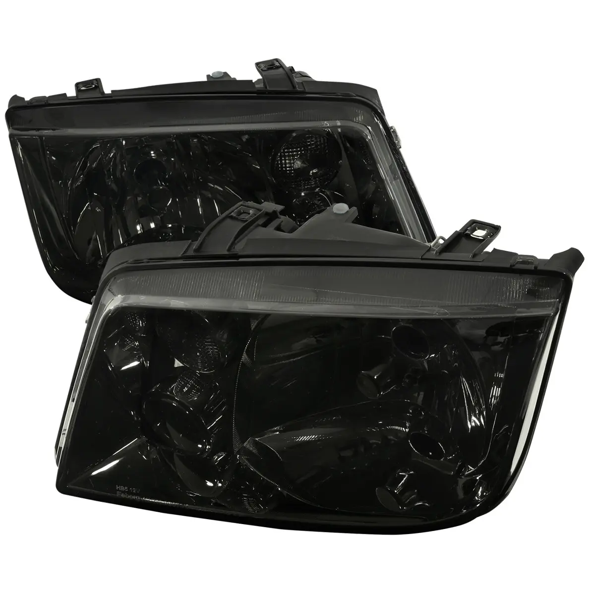 1999-2005 Volkswagen Jetta/Bora Mk4 V3 Factory Style Headlights (Chrome Housing/Smoked Lens)