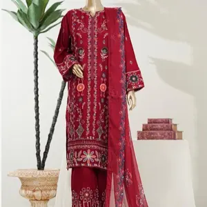 Lawn Embroidered Suit 001