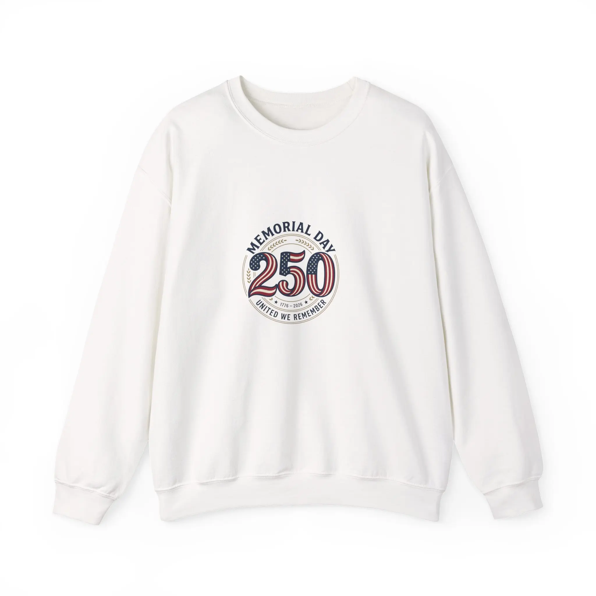 Wholeness 'Merica Peace Hand Crewneck Sweatshirt | Memorial Day 250