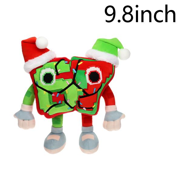 25cm No Code Festive 67 Plush Steal A Brainrot Christmas Doll Anime Peripherals Soft Doll Collection Room Decoration Kid Gifts