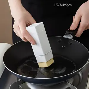 1/2/3/4/5pcs Butter Spreaders, Small Butter Storage Box, Simple Design Baking Butter Stick, Convenient Kitchen Utensils For Home, Restaurant, Good Helper For Family Breakfast, 4.3"×1.38"×1.38"