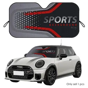 Cool Black Sun Visor Stay Cool All Summer | Car Windshield Sun Shade UV Block Heat Reflective Cover | Foldable Easy Storage Universal Fit for Car SUV Truck Interior Protection