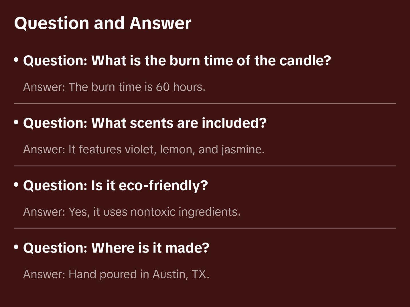 WILDCARD Violet, Cedar, Rose Candle