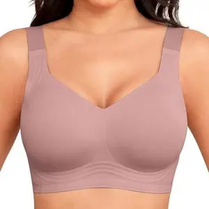 Women Wirefree Bras for Women Full Coverage No Underwire Everyday Bras Comfortable Wireless Padded Bras Fit Womenswear