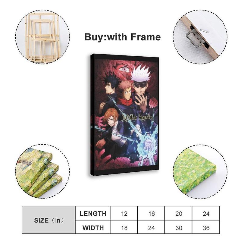 Jujutsu Kaisen - One Sheet English Wall Poster Japanese Bloody Battle Poster